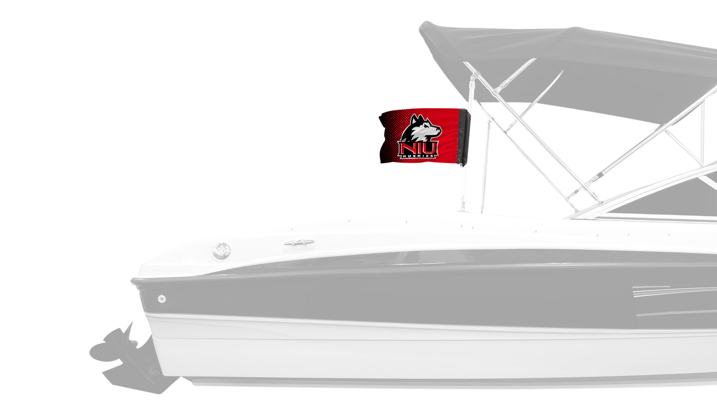 Northern Illinois 11"x17" Forever Wave Flag