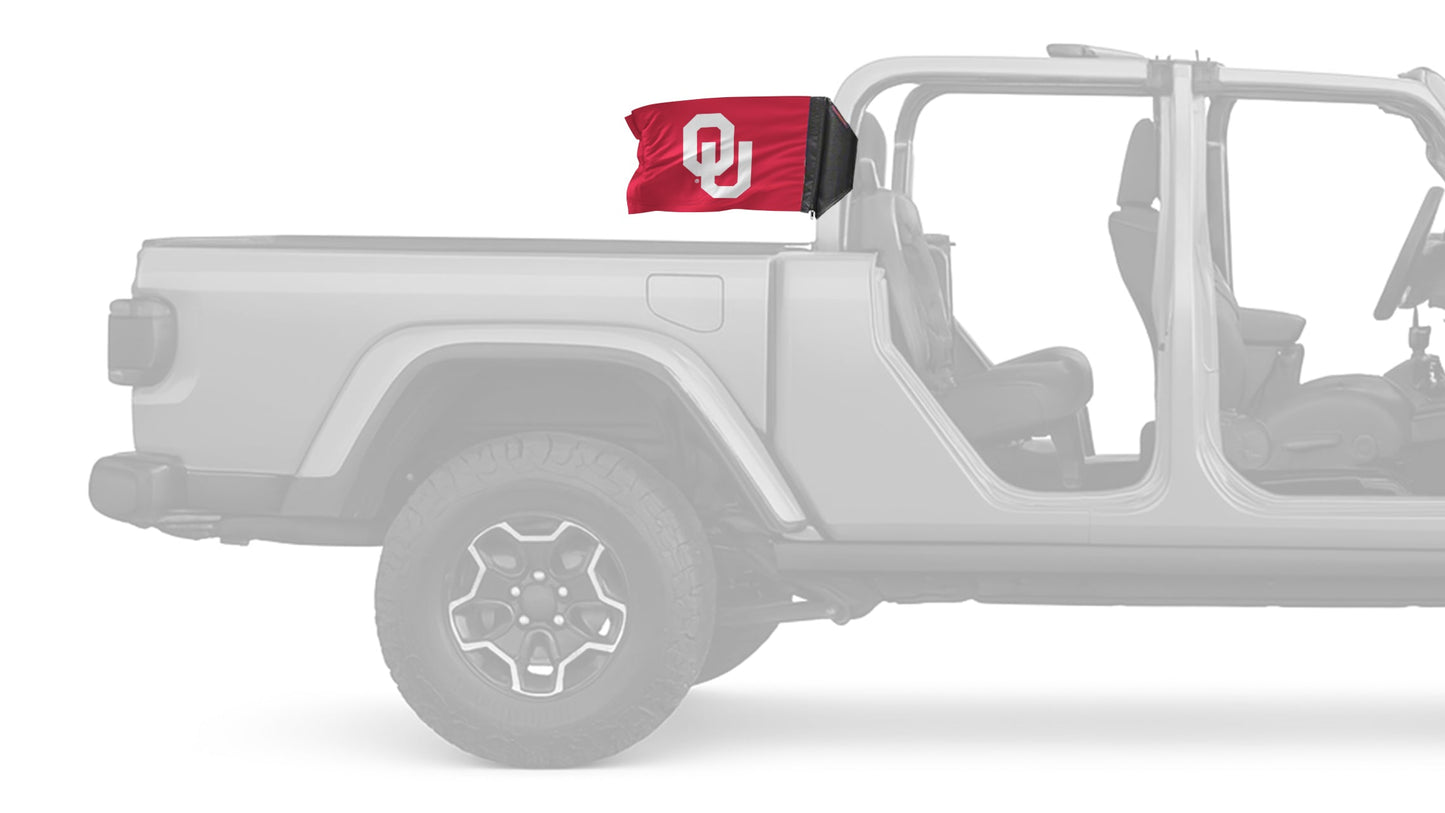 Oklahoma 11"x17" Forever Wave Flag for Jeep Gladiator JT