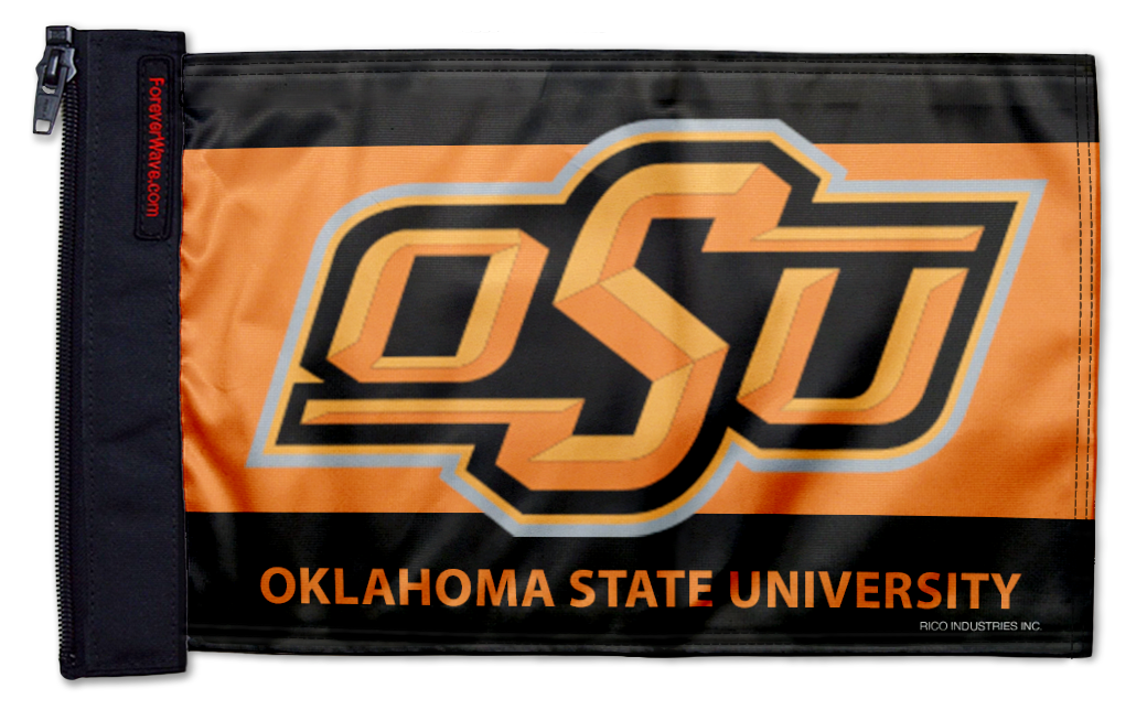 Oklahoma State 11"x17" Forever Wave Flag