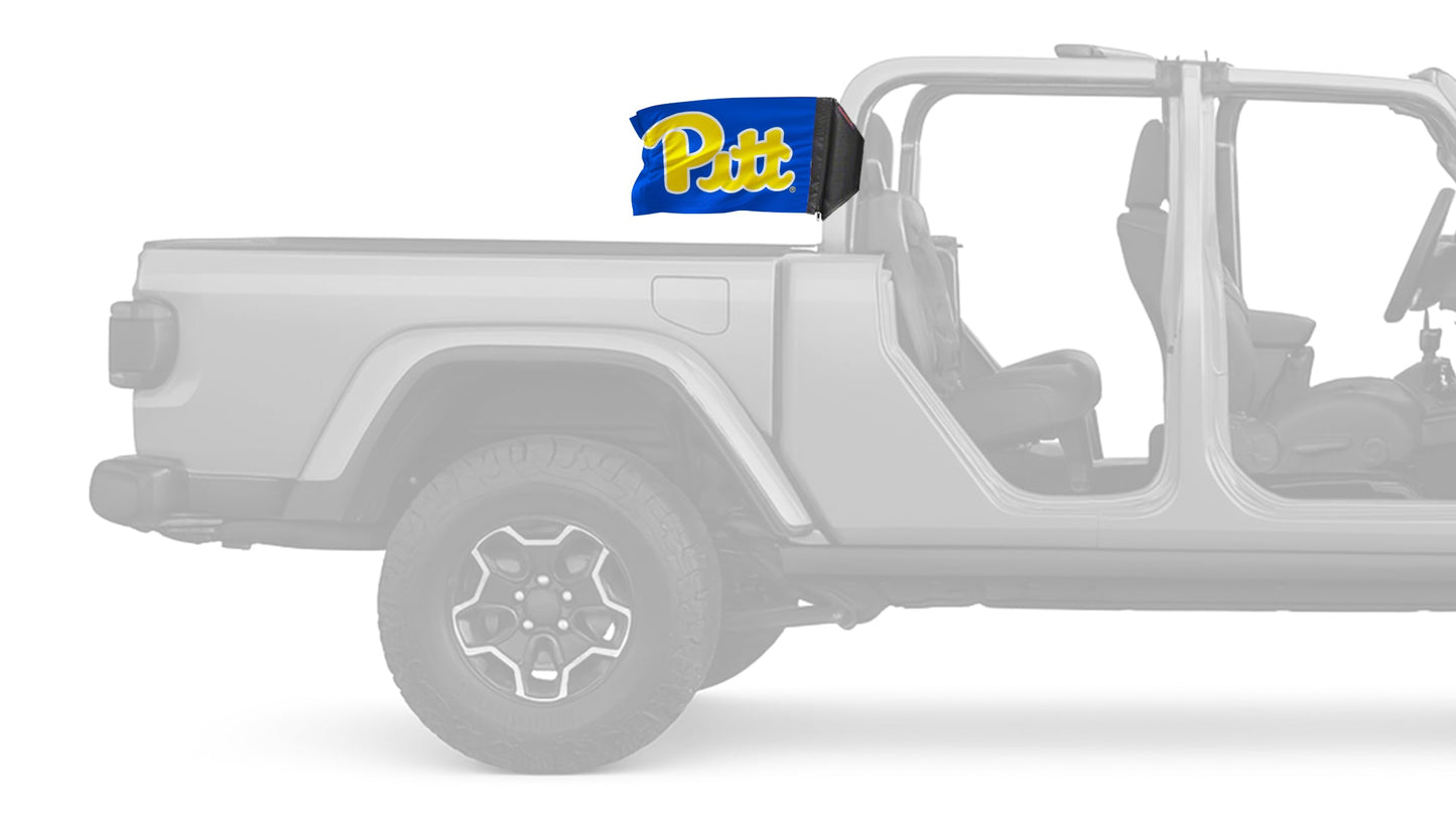 Pittsburgh PITT 11"x17" Forever Wave Flag for Jeep Gladiator JT