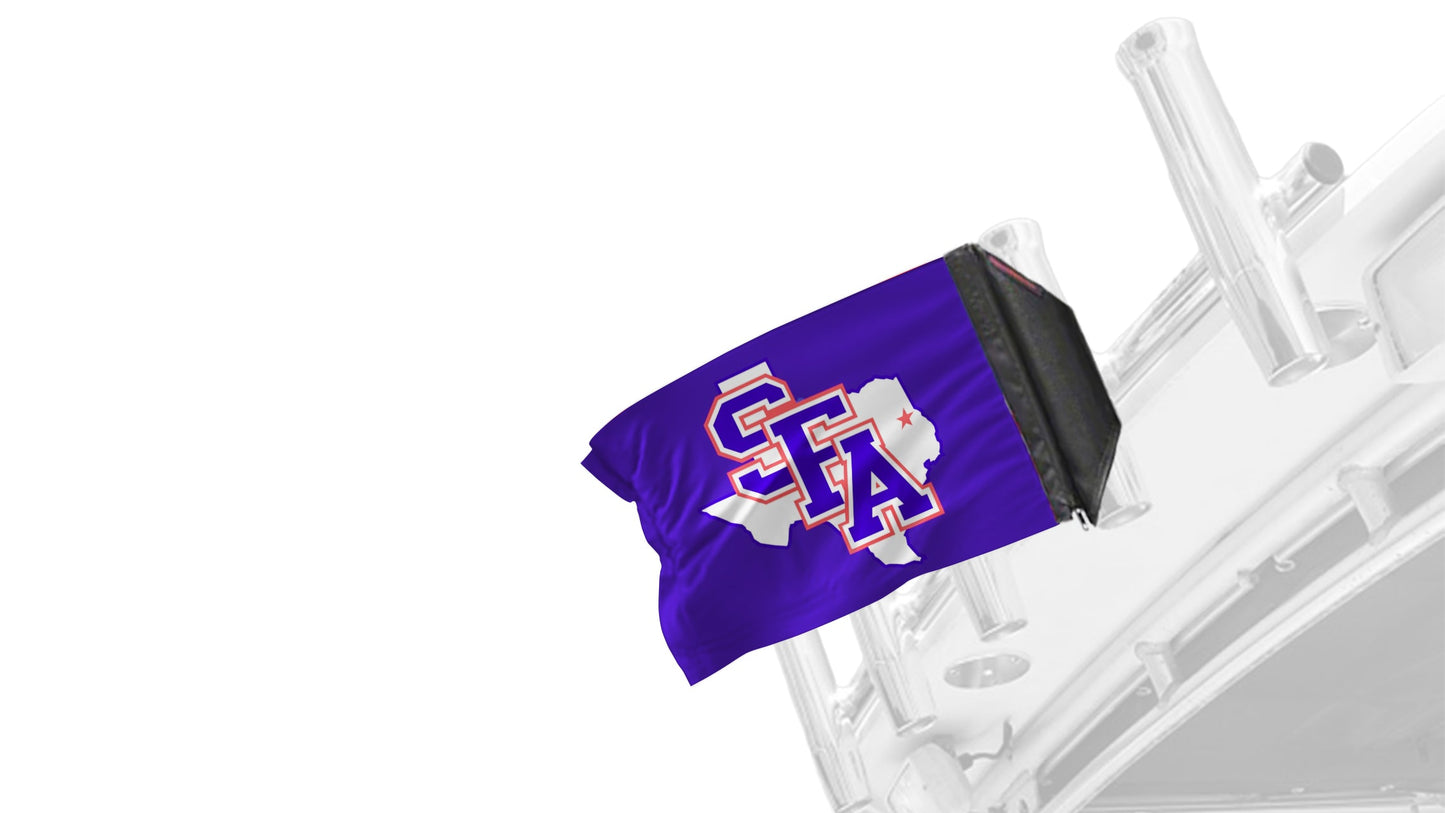 Stephen F Austin 11"x17" Forever Wave Flag for Boats