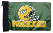 Green Bay Packers 11"x17" Forever Wave Flag for Golf Carts