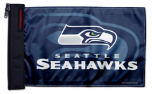 Seattle Seahawks 11"x17" Forever Wave Flag for Golf Carts