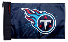 Tennessee Titans 11"x17" Forever Wave Flag for Jeep Wrangler JKU 4-Door 2007-2018