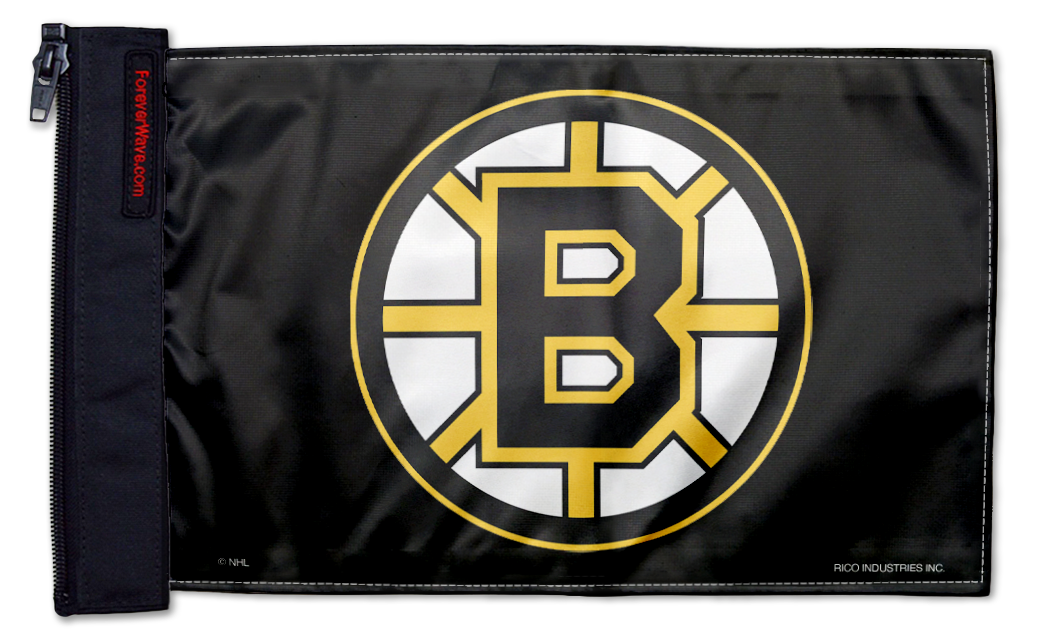Boston Bruins 11"x17" Forever Wave Flag for Boats