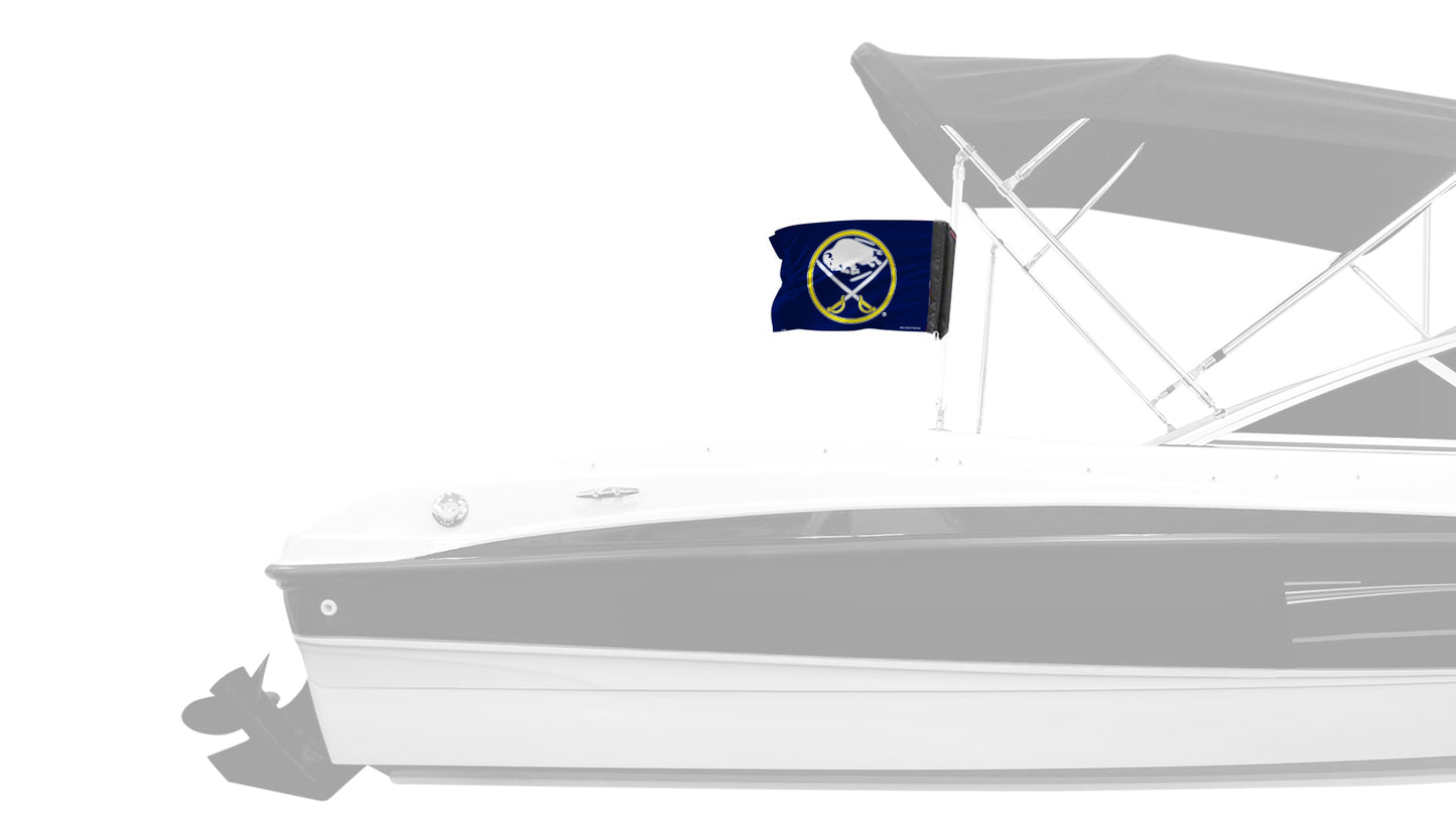 Buffalo Sabres 11"x17" Forever Wave Flag for Boats