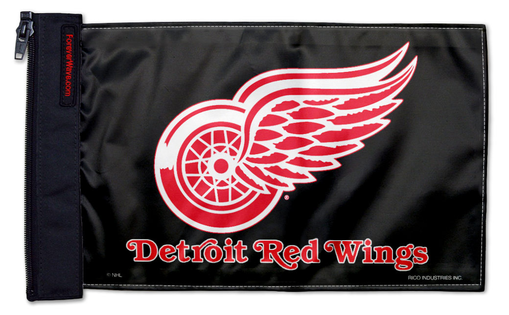 Detroit Red Wings 11"x17" Forever Wave Flag for UTVs