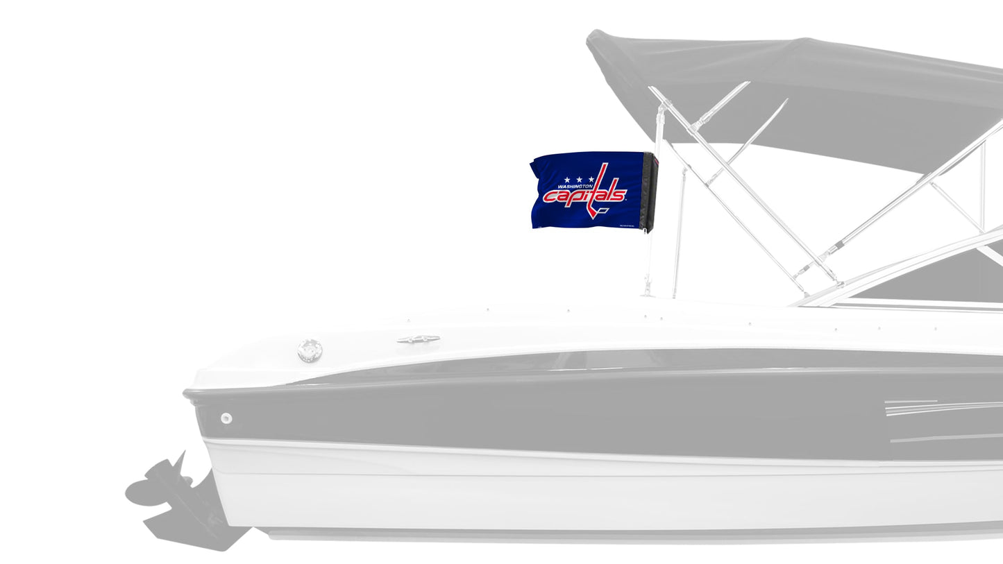 Washington Capitals 11"x17" Forever Wave Flag for Boats
