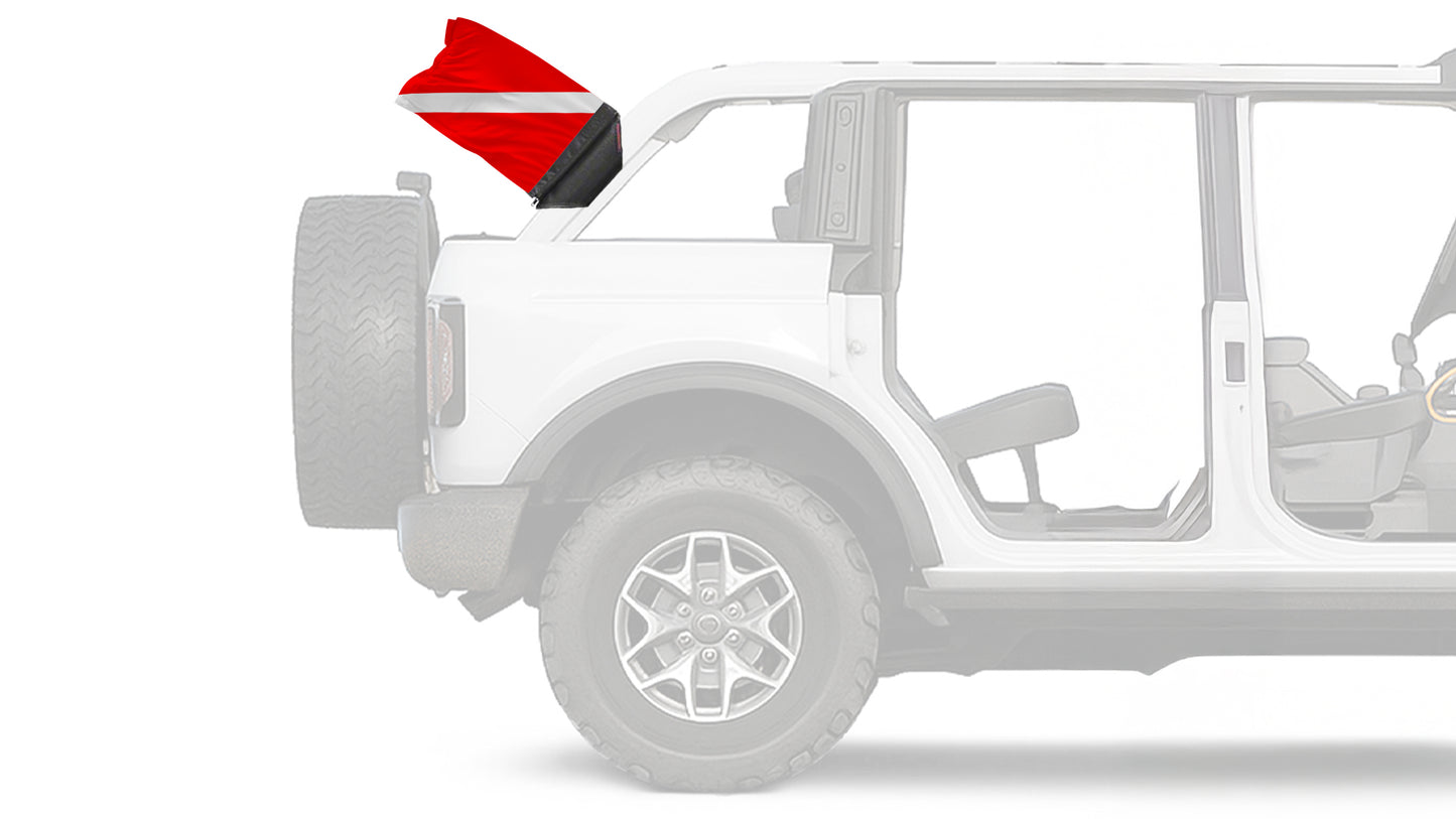 Diver Down 12"x18" Forever Wave Flag