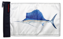 Sailfish 12"x18" Forever Wave Flag for Jeep Wrangler CJ-7 and CJ-8 1976-1986