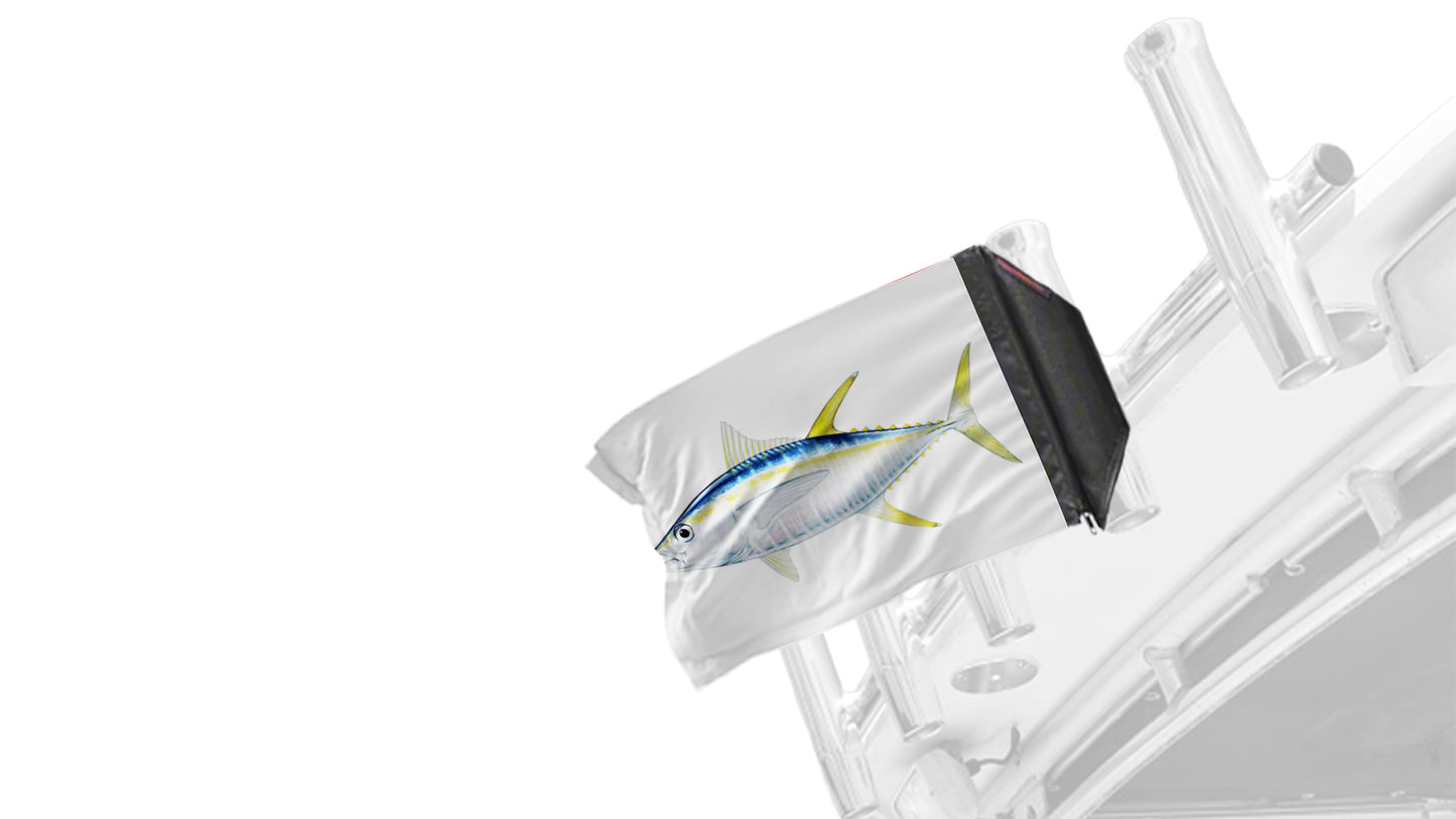 Tuna 12"x18" Forever Wave Flag