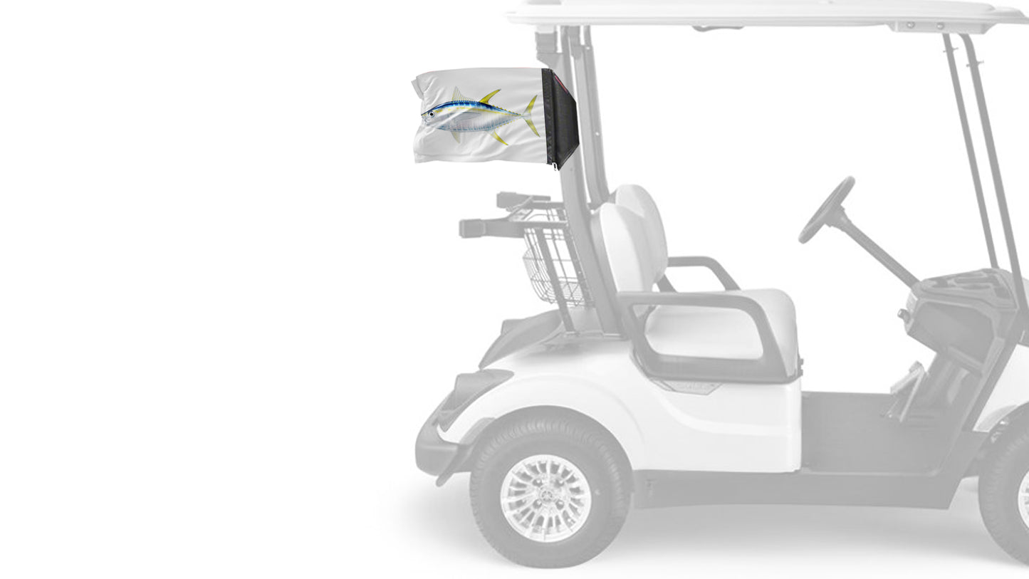 Tuna 12"x18" Forever Wave Flag