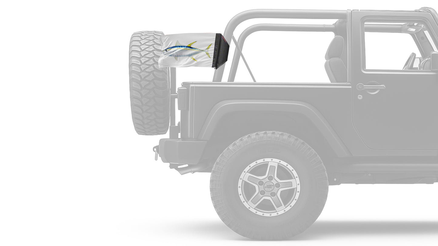 Tuna 12"x18" Forever Wave Flag