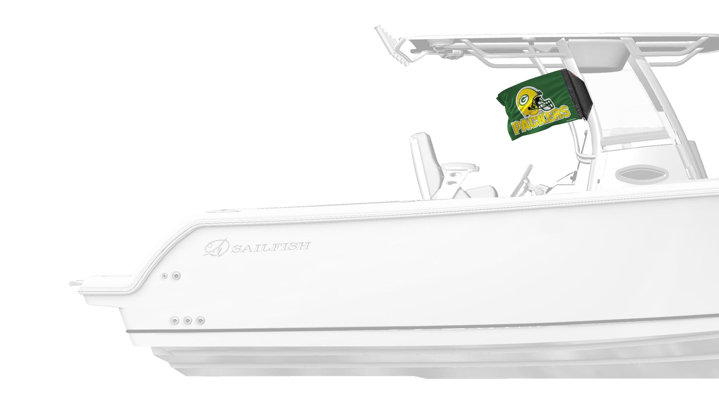 Green Bay Packers 11"x17" Forever Wave Flag for Boats