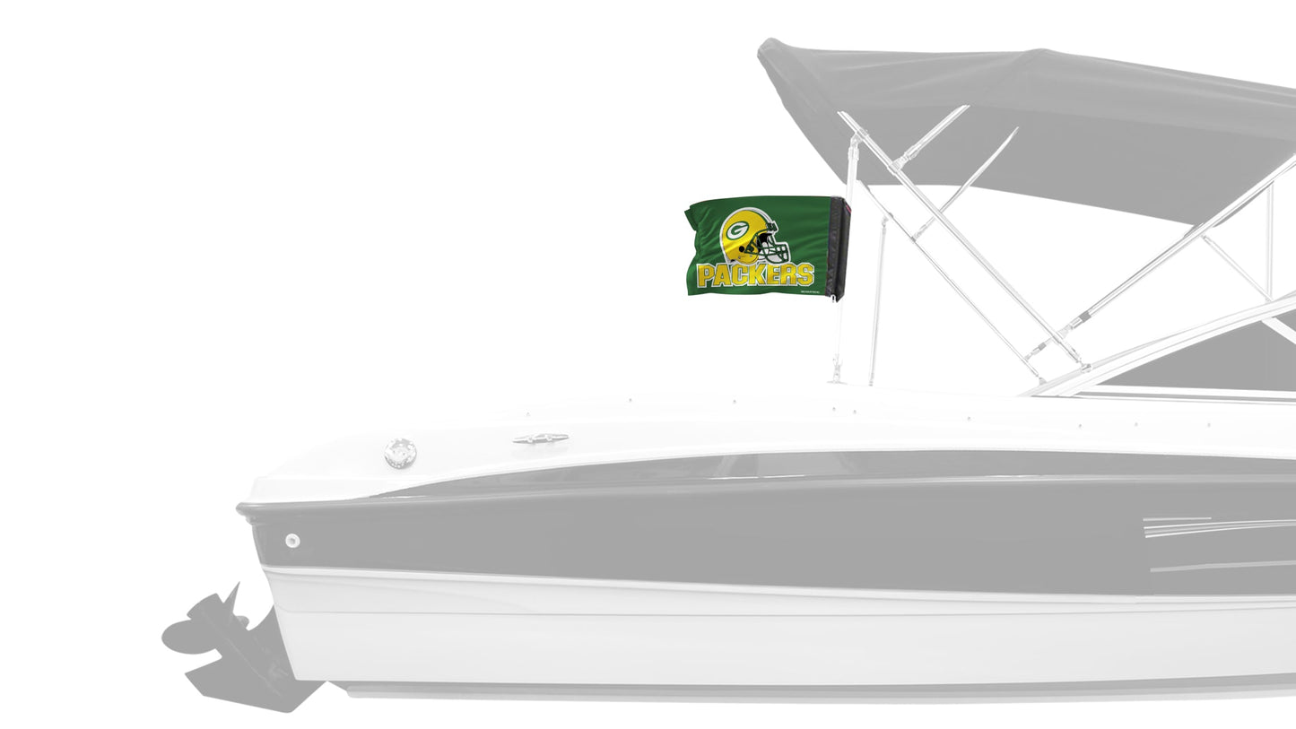 Green Bay Packers 11"x17" Forever Wave Flag for Boats