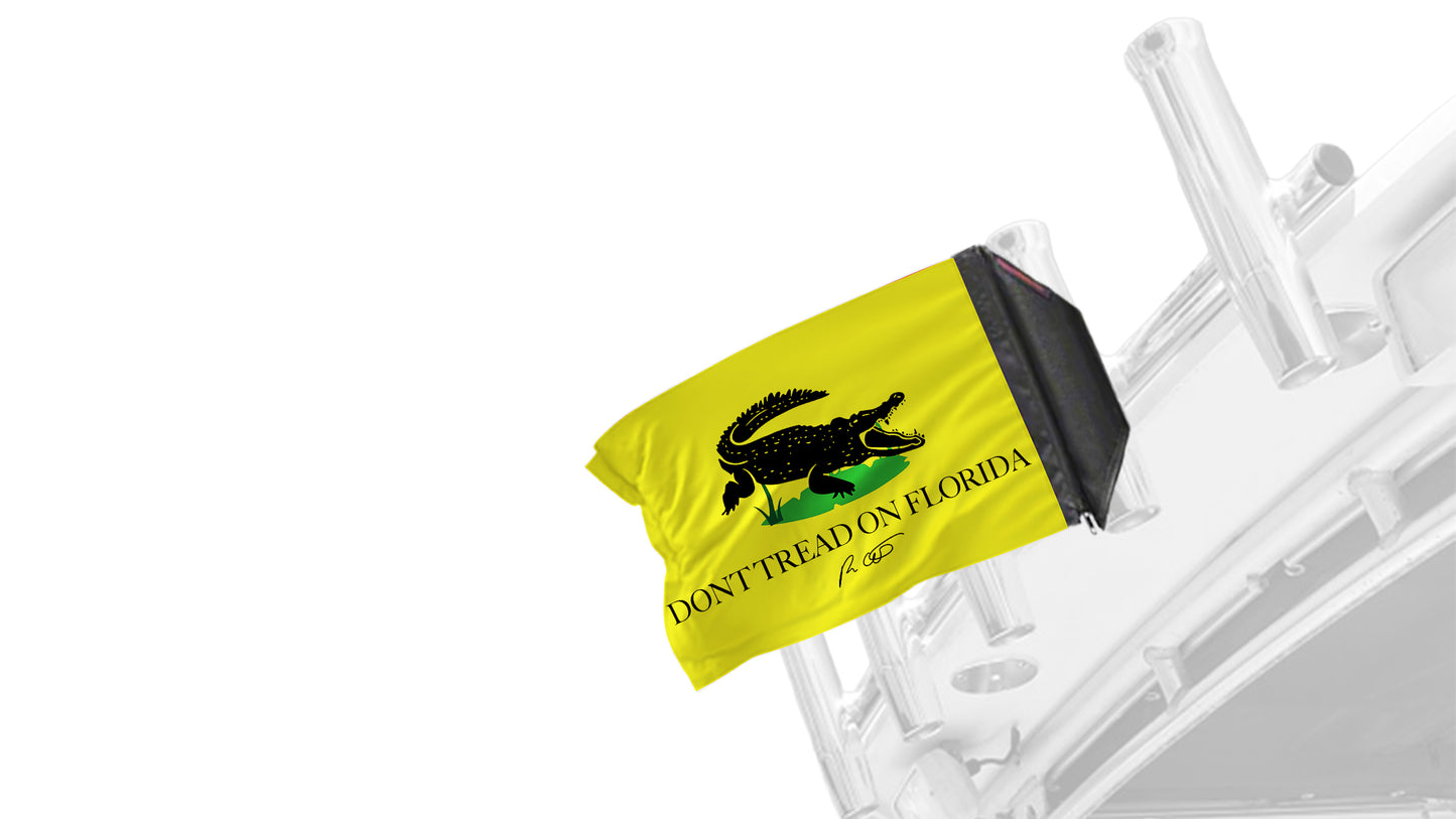 Don't Tread On Florida 12"x18" Forever Wave Flag