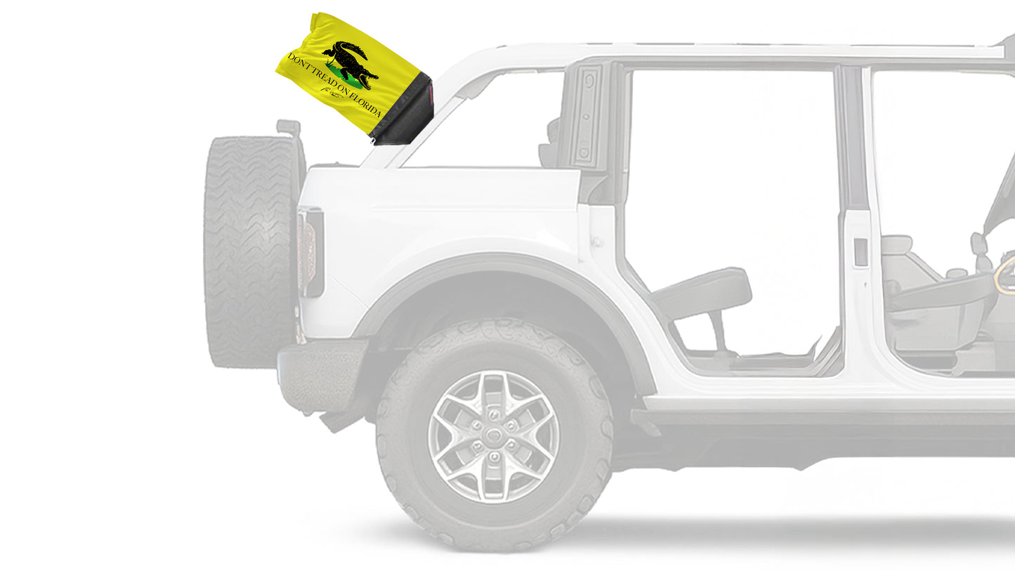 Don't Tread On Florida 12"x18" Forever Wave Flag