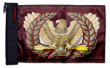 Eagle Rising 12"x18" Forever Wave Flag