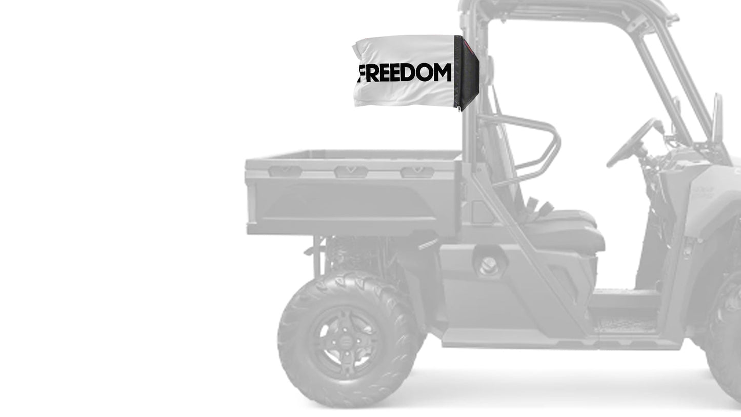 Freedom 12"x18" Forever Wave Flag for UTVs
