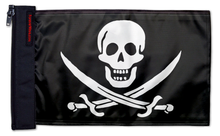 Jack Rackham 12"x18" Forever Wave Flag for Boats