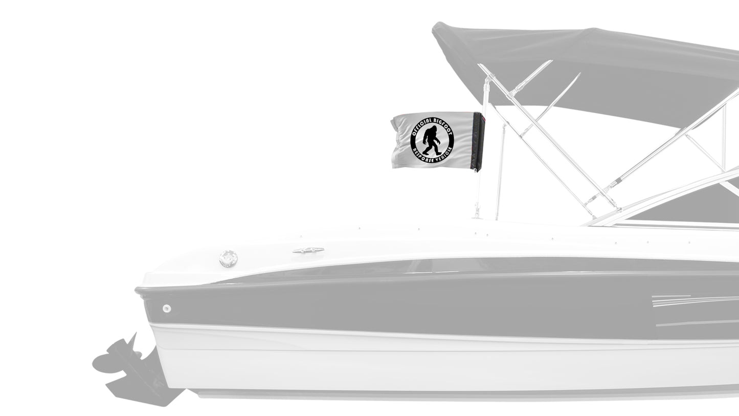 Bigfoot 12"x18" Forever Wave Flag