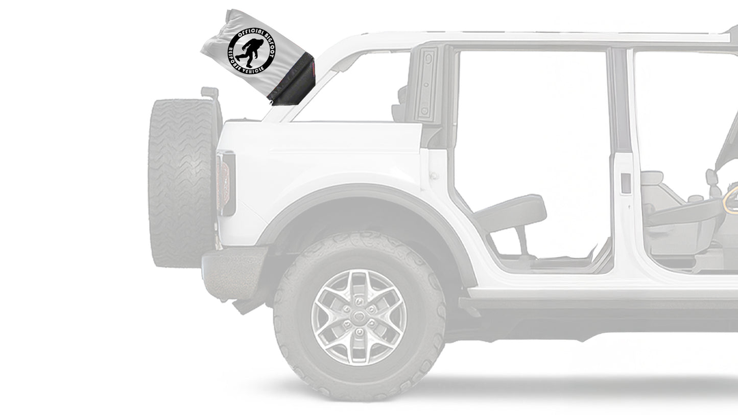 Bigfoot 12"x18" Forever Wave Flag