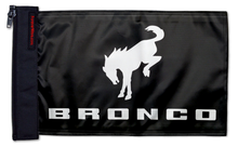 Bucking Bronco 12"x18" Forever Wave Flag for Jeep Wrangler YJ 1986-1995