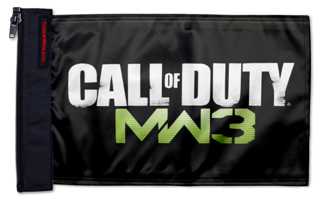 Call Of Duty 12"x18" Forever Wave Flag for Jeep Wrangler YJ 1986-1995