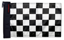 Checkered 12"x18" Forever Wave Flag for Jeep Wrangler JKU 4-Door 2007-2018