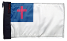 Christian 12"x18" Forever Wave Flag for Golf Carts