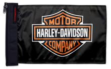 Harley Davidson 12"x18" Forever Wave Flag for Jeep Wrangler JKU 4-Door 2007-2018