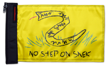 No Step On Snek 12"x18" Forever Wave Flag