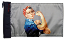 Rosie The Riveter 12"x18" Forever Wave Flag for Jeep Gladiator JT