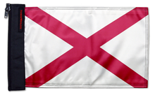 State Flag Alabama 12"x18" Forever Wave Flag for Jeep Wrangler YJ 1986-1995