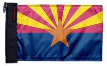 State Flag Arizona 12"x18" Forever Wave Flag for Jeep Wrangler JK 2-Door 2007-2018