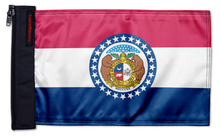 State Flag Missouri 12"x18" Forever Wave Flag for Jeep Wrangler JK 2-Door 2007-2018