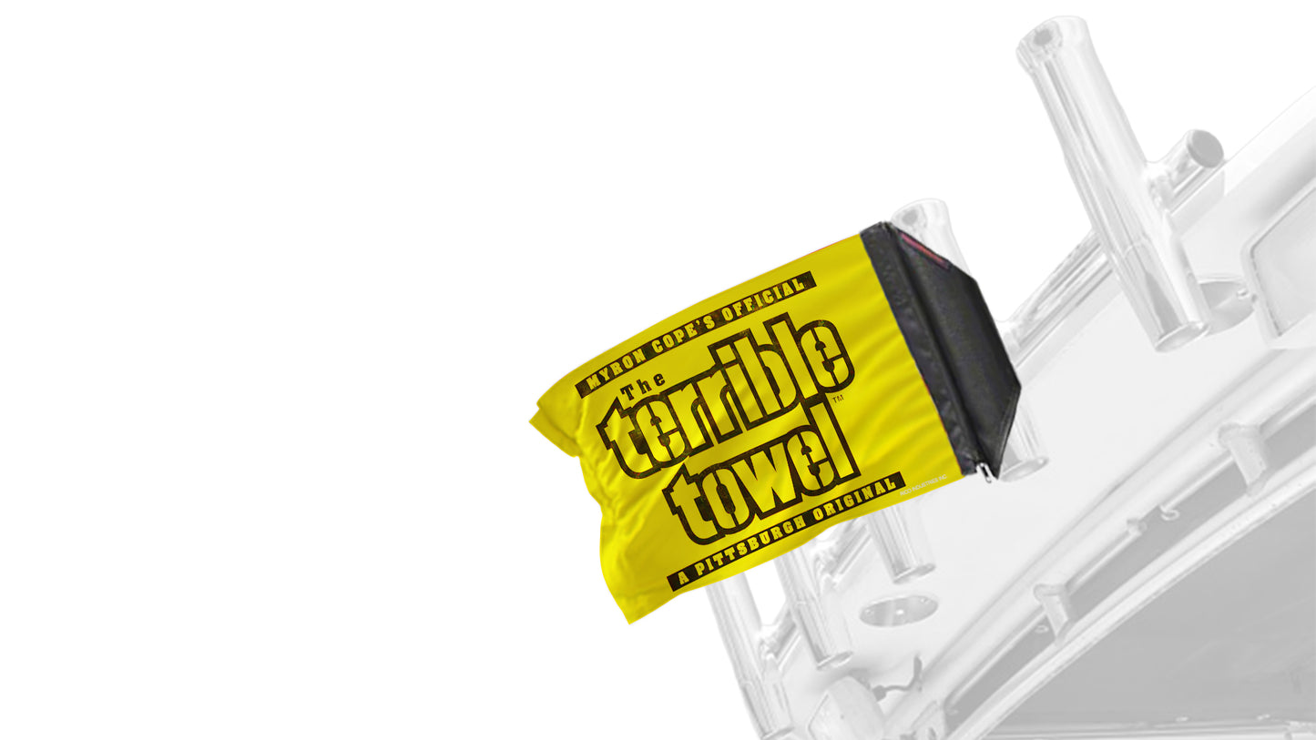 Pittsburgh Steelers Terrible Towel 11"x17" Forever Wave Flag