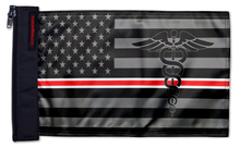 USA Subdued Nurses 12"x18" Forever Wave Flag for Jeep Wrangler JK 2-Door 2007-2018