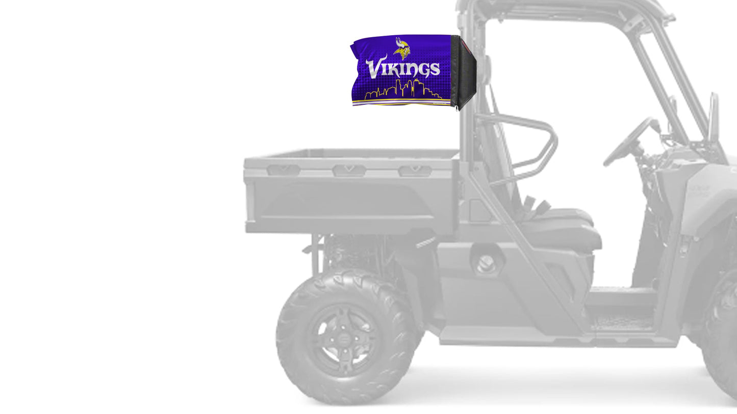 Minnesota Vikings 11"x17" Forever Wave Flag for UTVs