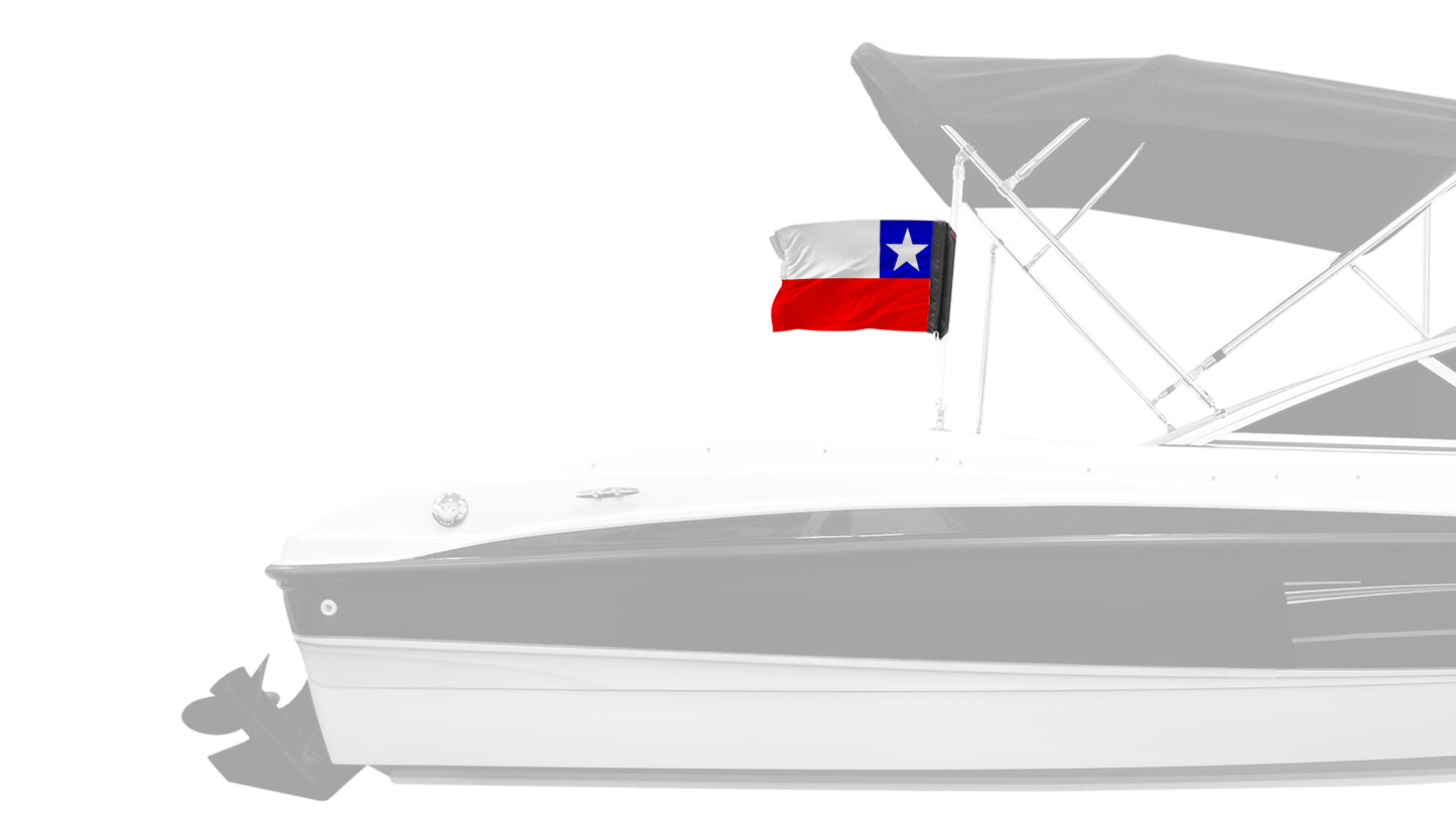 Chile 12"x18" Forever Wave Flag