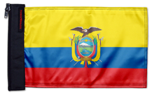 Ecuador 12"x18" Forever Wave Flag