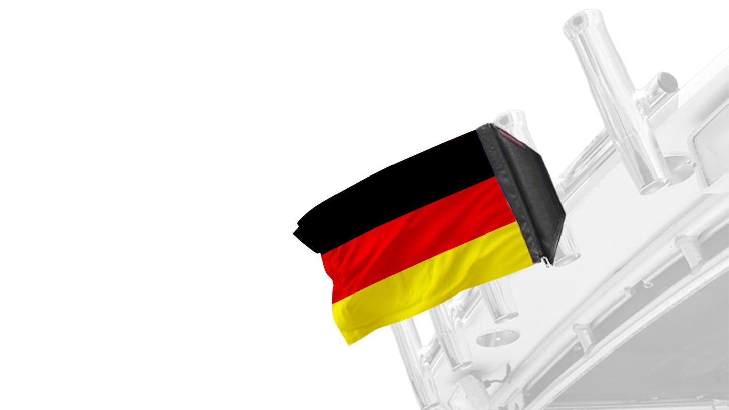 Germany 12"x18" Forever Wave Flag