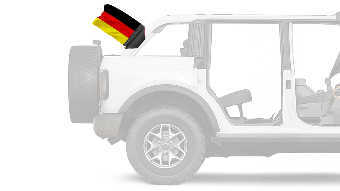 Germany 12"x18" Forever Wave Flag