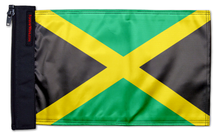 Jamaica 12"x18" Forever Wave Flag