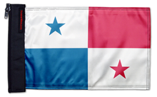 Panama 12"x18" Forever Wave Flag for Jeep Wrangler TJ 1996-2006