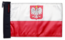 Poland 12"x18" Forever Wave Flag