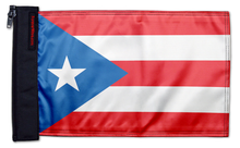 Puerto Rico 12"x18" Forever Wave Flag for Jeep Wrangler TJ 1996-2006