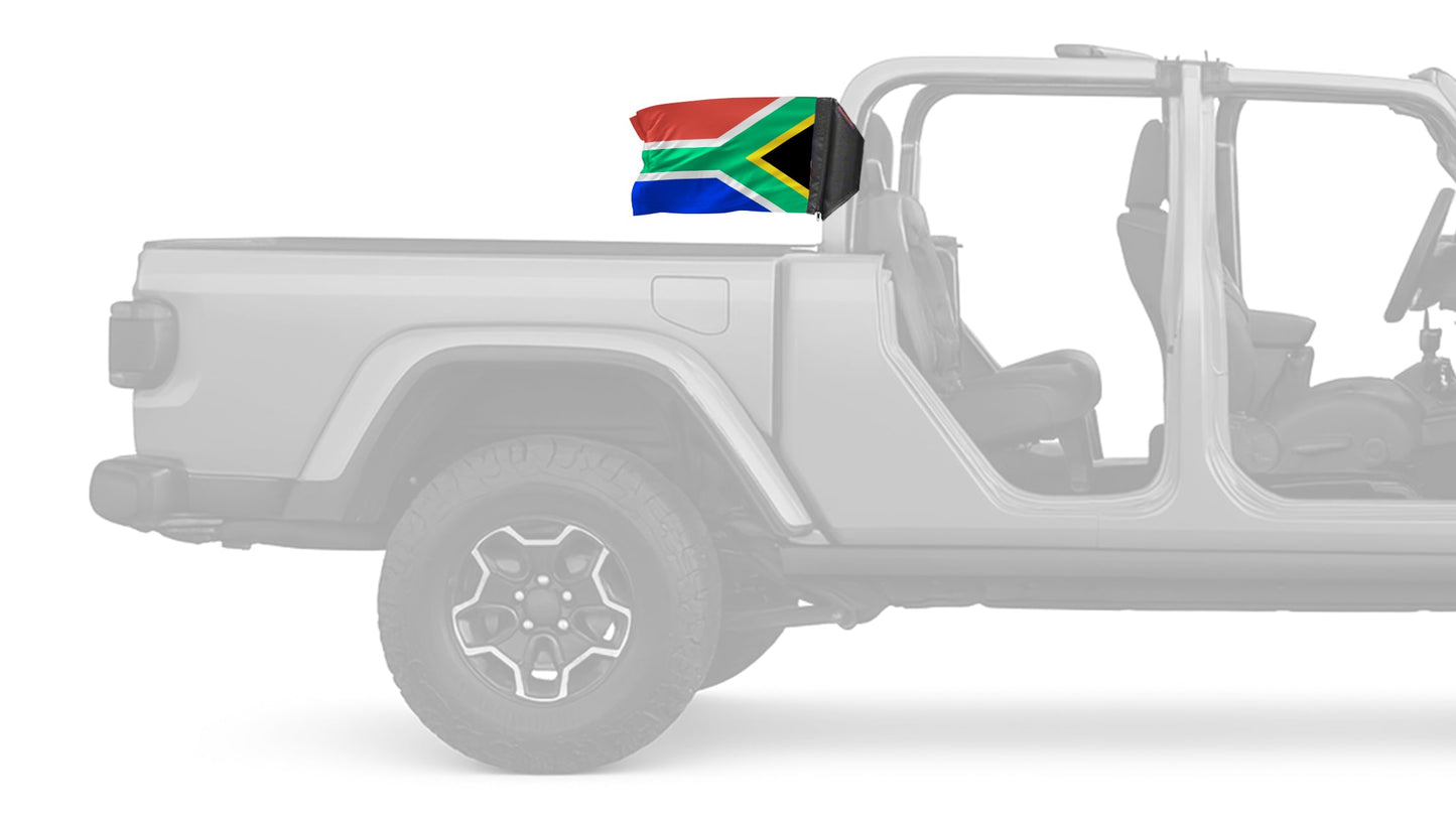 South Africa 12"x18" Forever Wave Flag for Jeep Gladiator JT