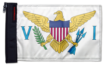 US Virgin Islands 12"x18" Forever Wave Flag for Jeep Gladiator JT